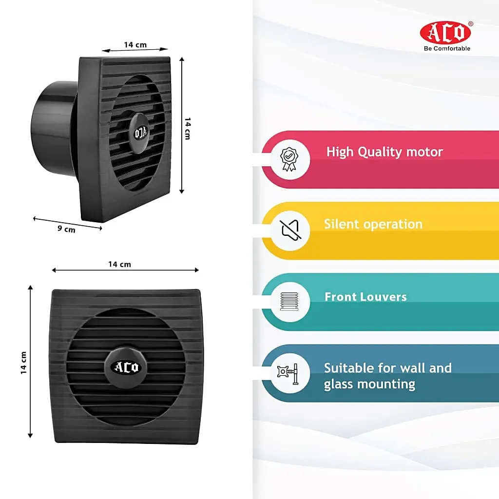 Aco 100 mm Ventilating Exhaust Fan, 10 AP