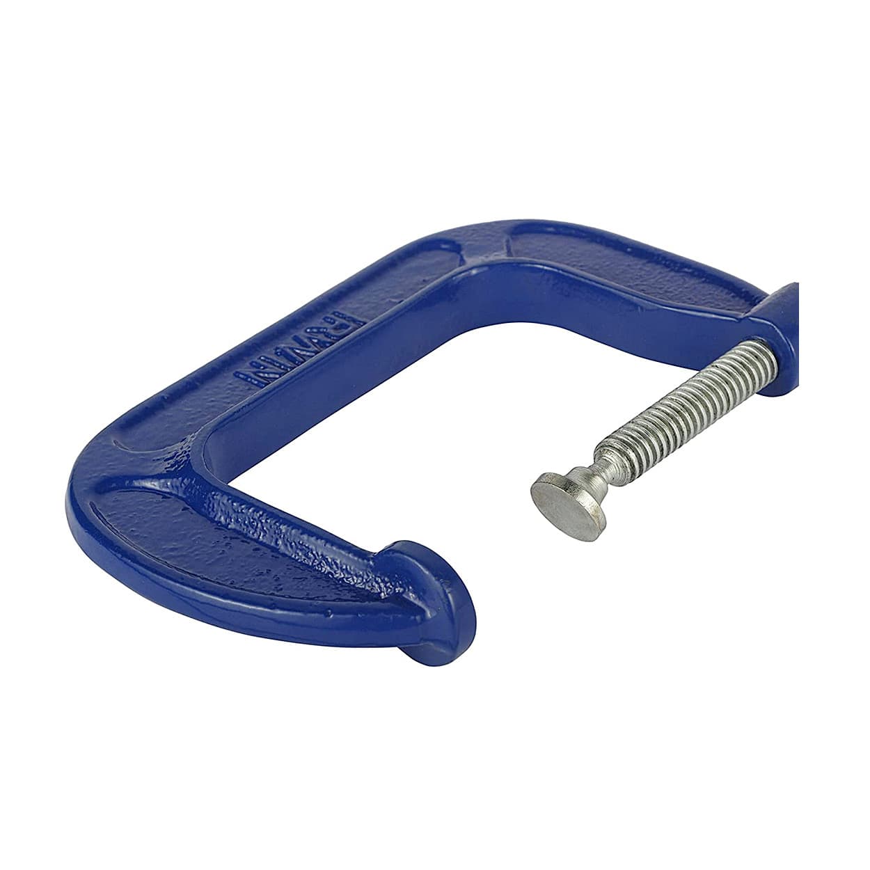 Irwin 150 mm / 6 Inch General Purpose Steel C-Clamp (Blue & Silver), 1901235