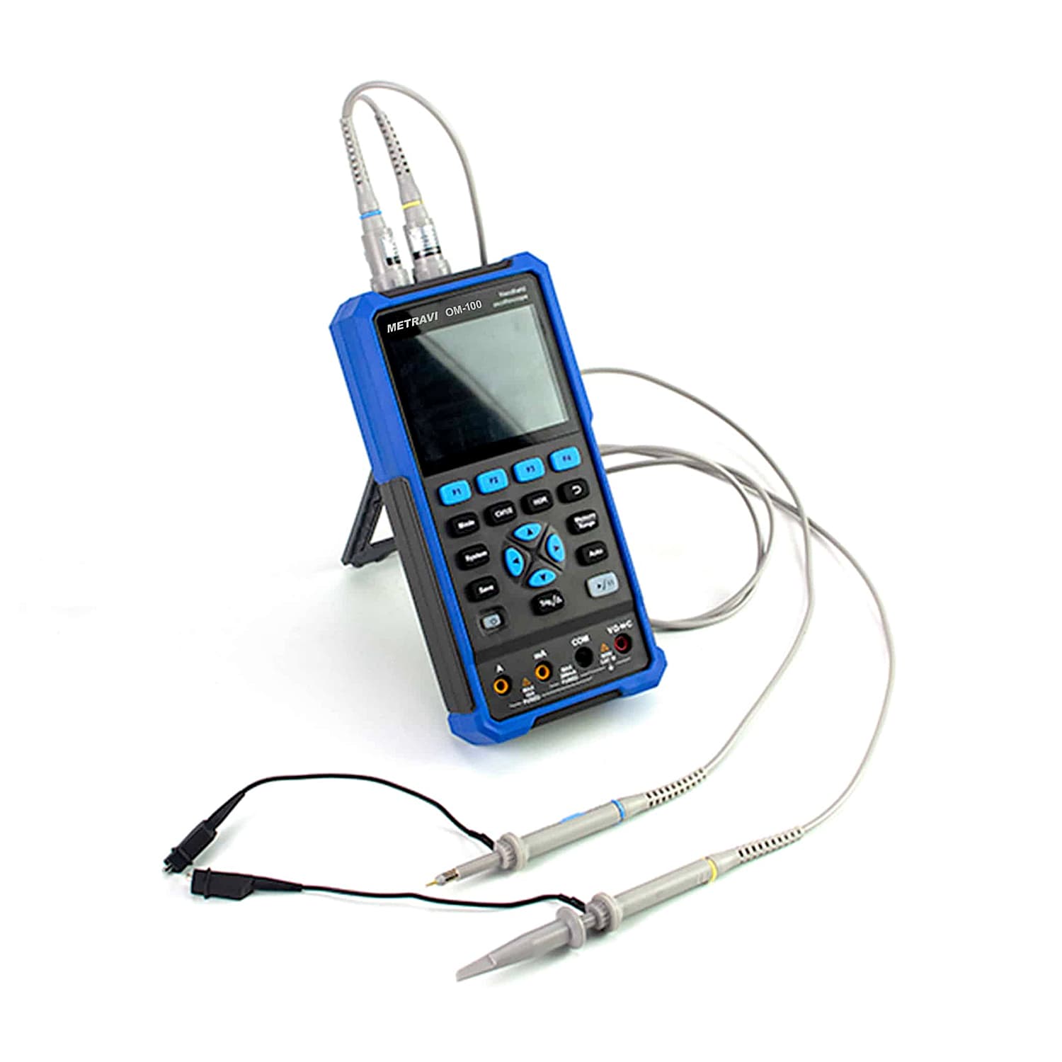 Metravi 100MHz / 500MSa/s Dual Channel Digital Handheld Oscilloscope, OM-100
