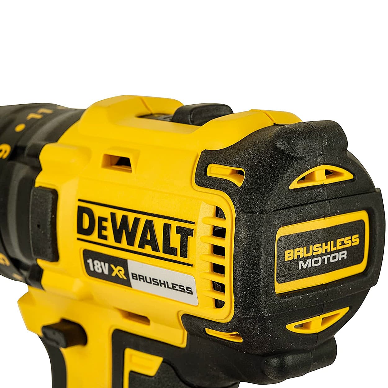 Dewalt 13mm / 20V Cordless Compact Brushless Drill Driver With 2x2.0 Ah Batteries & Charger, DCD7771D2-IN