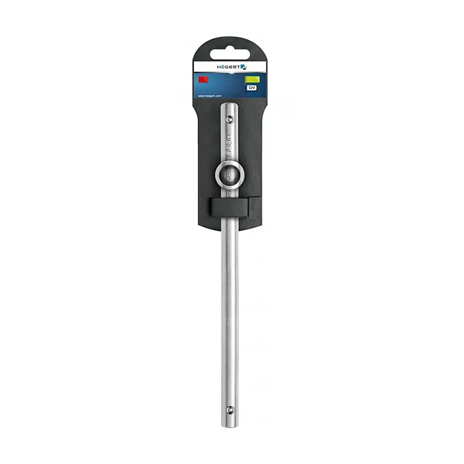 Hogert 6 Inch / 152 mm Sliding T-Bar (1/4 Inch Sq. Drive), HT1A745