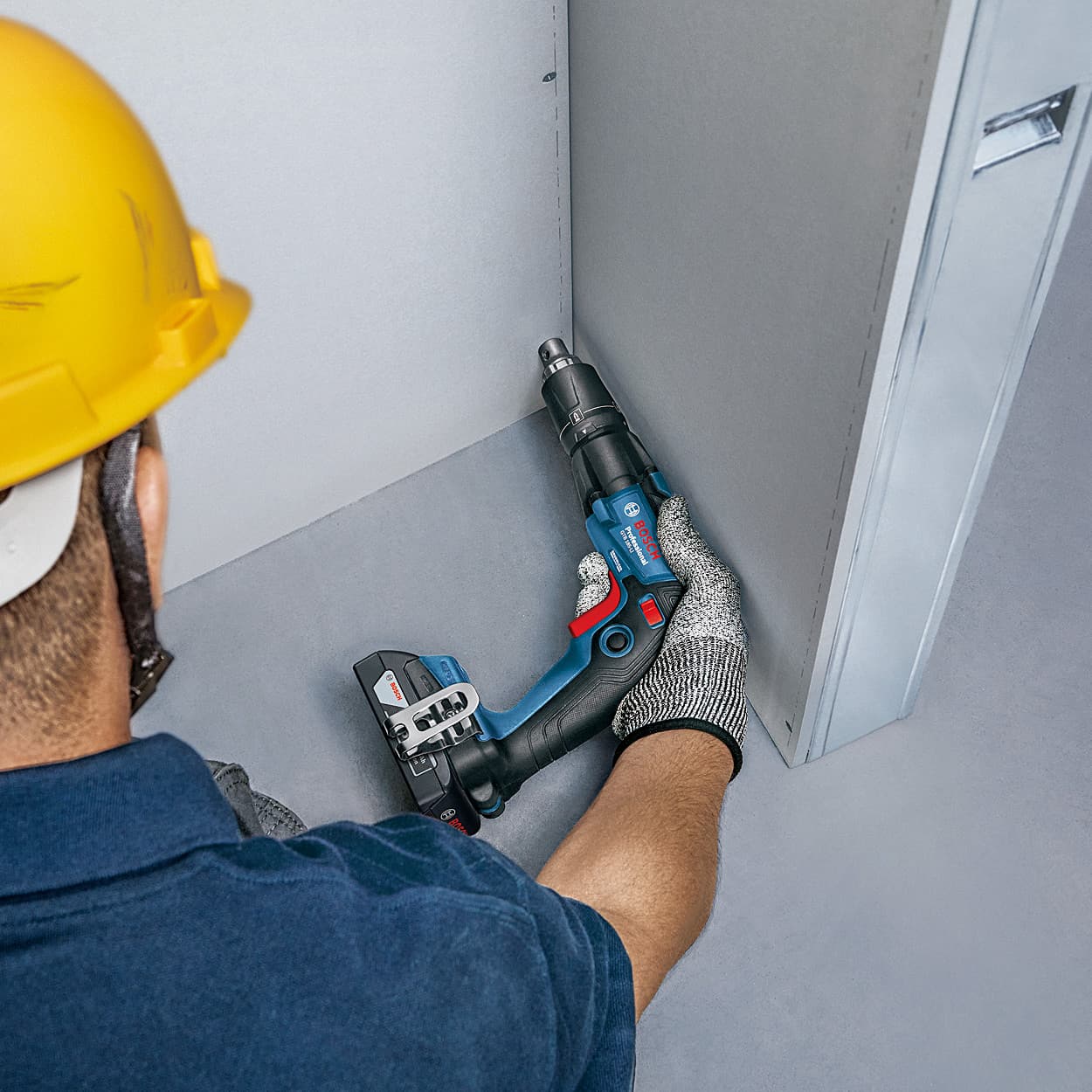 Bosch 18V / 6 mm Professional Cordless Brushless Drywall Screwdriver, GTB 185-LI (Solo)