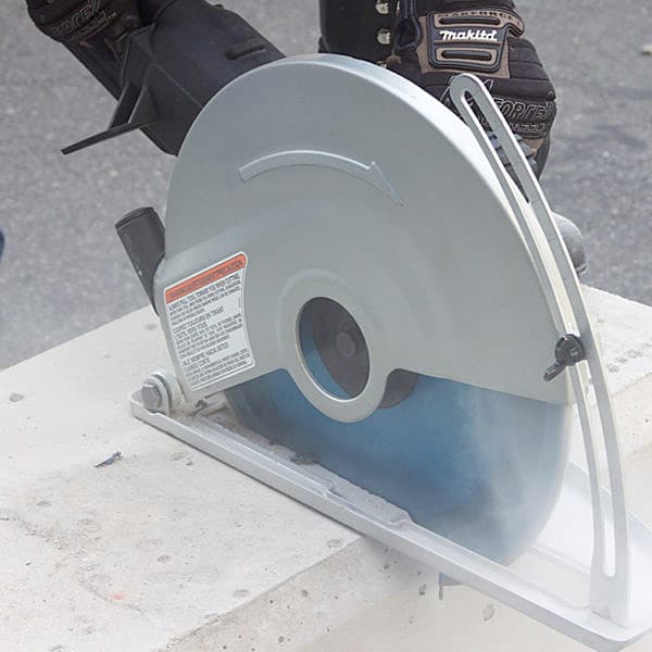 Makita 305 mm / 12 Inch 2400 W SJS Angle Cutter with Soft Start, 4112HS