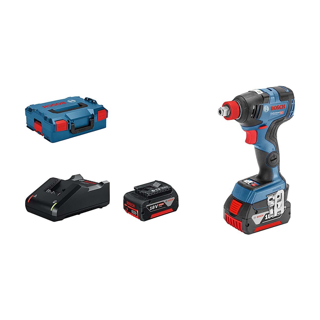 Bosch 18V Professional Cordless Impact Driver/ Wrench, GDX 18V-200 C