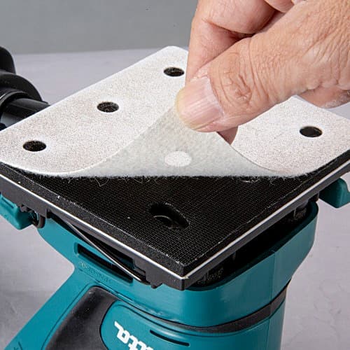 Makita 18V LXT Li-ion 1/4 Sheet Cordless Finishing Sander with Rapid Charger & 2 Pcs 5.0Ah Batteries, DBO480RTJ