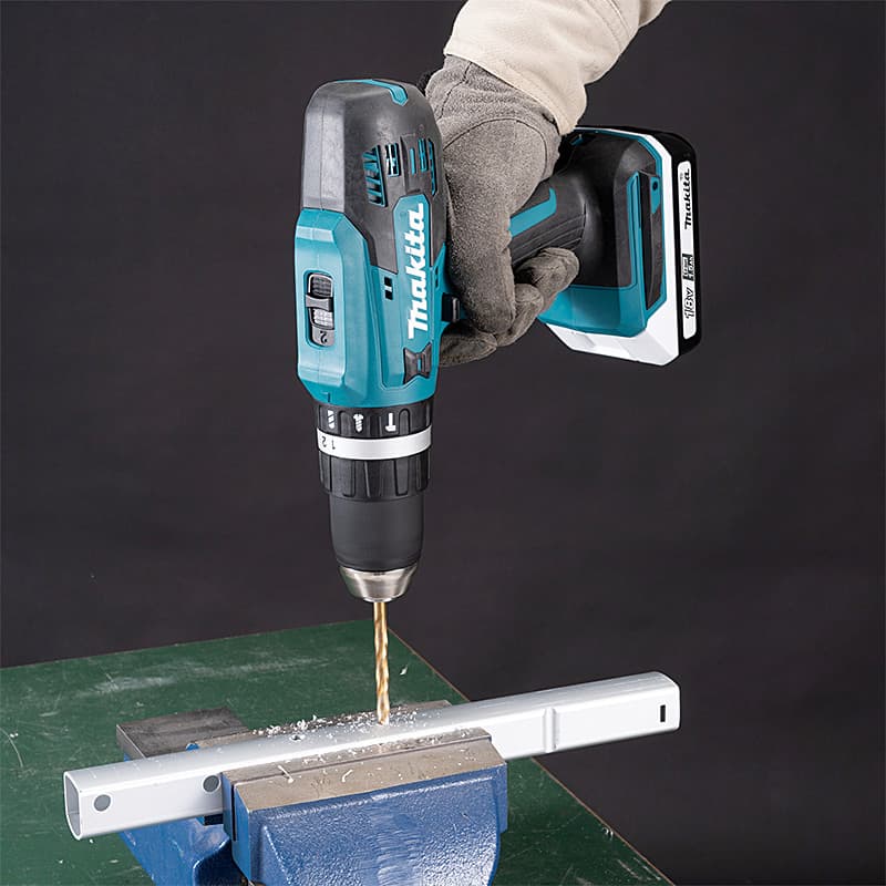 Makita 18V Li-Ion 13 mm (1/2") Cordless Hammer Drill Driver (Bare Tool), HP488DZ