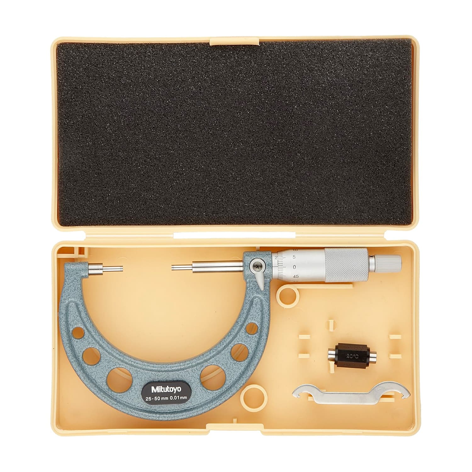 Mitutoyo 25 - 50 mm Spline Micrometer (Type A), 111-116