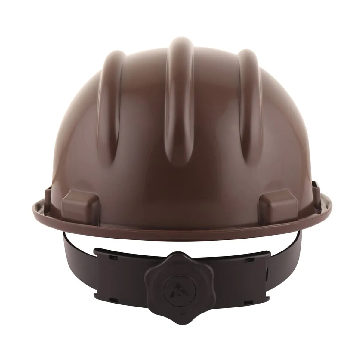 Karam ISI Marked Shelmet Ratchet Type Safety Helmet With Plastic Cradle (Brown), PN521