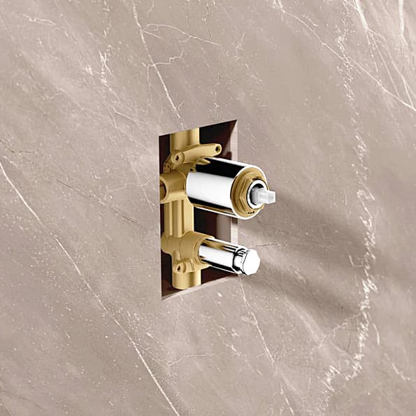 Kohler Aqua Turbo 235 Single-Control Recessed Bath & Shower Valve In Polished Chrome Finish, K-882IN-CP