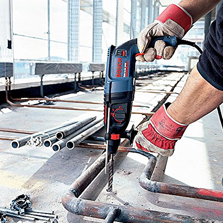 Bosch 800W Professional Rotary Hammer with SDS Plus, GBH 2-26 RE
