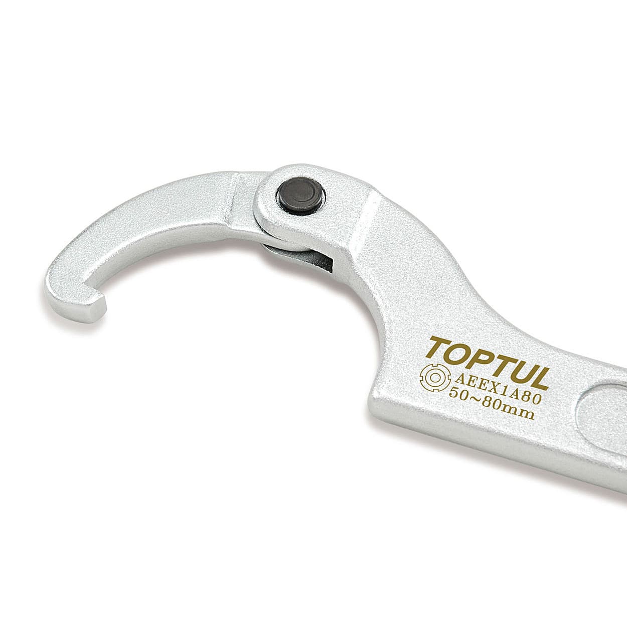 Toptul 120 - 180 mm Adjustable Hook Spanner Wrench, AEEX1AA8