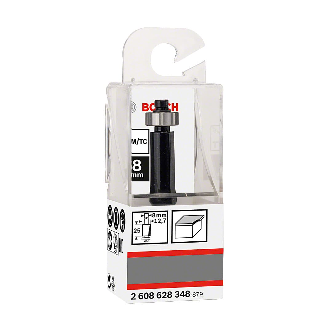 Bosch 8.00 mm Wood Laminate Trim Bit (Chamfer Bit), 2 608 628 348