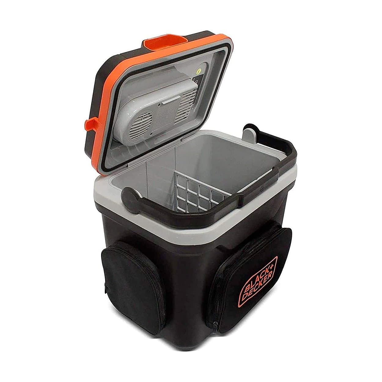 Black+Decker 24 Ltr Thermoelectric Portable Automotive Car Beverage Cooler & Warmer (PRE-COOL Required), BDC24L-B1