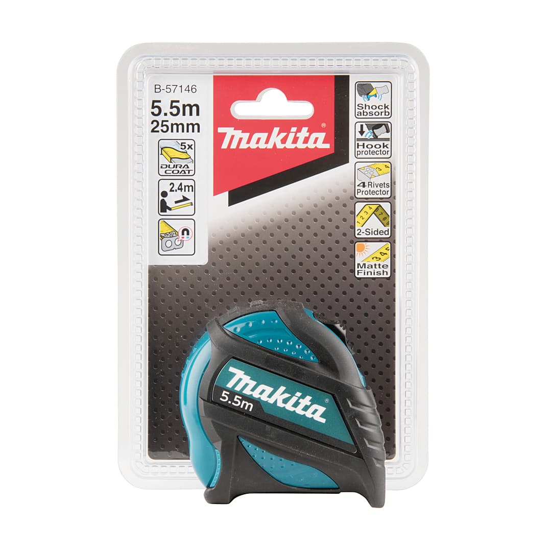 Makita 5.5Mtr x 25 mm Width Measurement Tape, B-57146