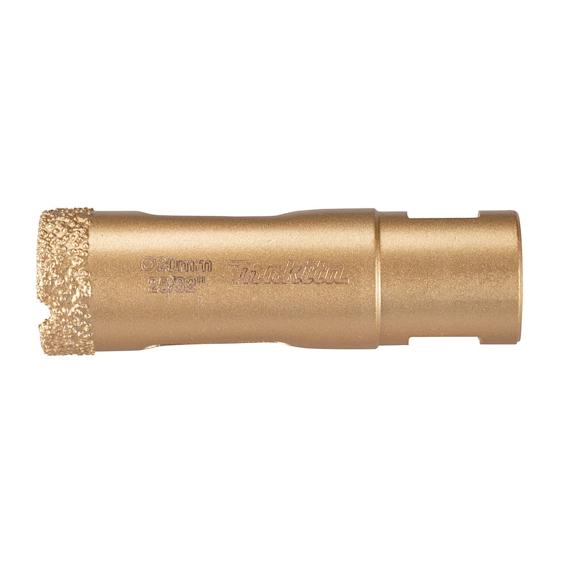 Makita 20 mm Dia x M10 mm Vacuum Brazed Diamond Core Bit, D-75144