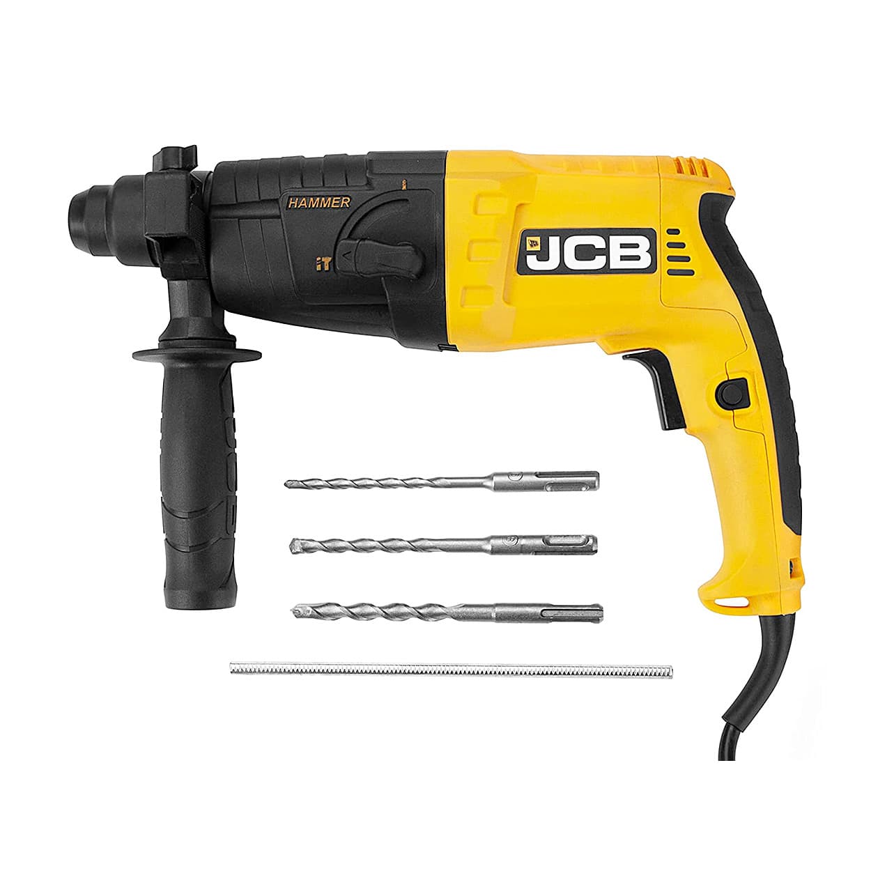 JCB 20mm 500W Dual Function SDS Plus Rotary Hammer, JCB-RH500-EM
