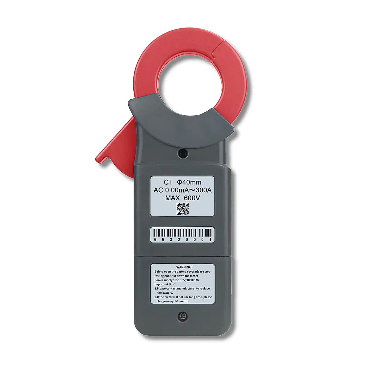 Metravi 0.00mA - 300A Digital Leakage Current Clamp Meter With Harmonics, PRO HCM-60
