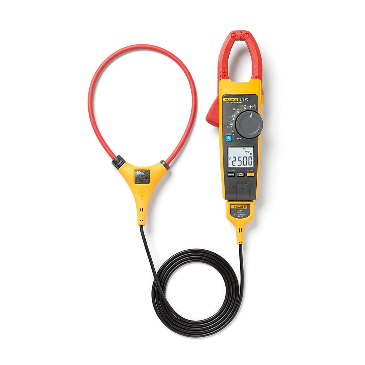 Fluke 376 FC 1000A True-RMS AC / DC Clamp Meter with iFlex