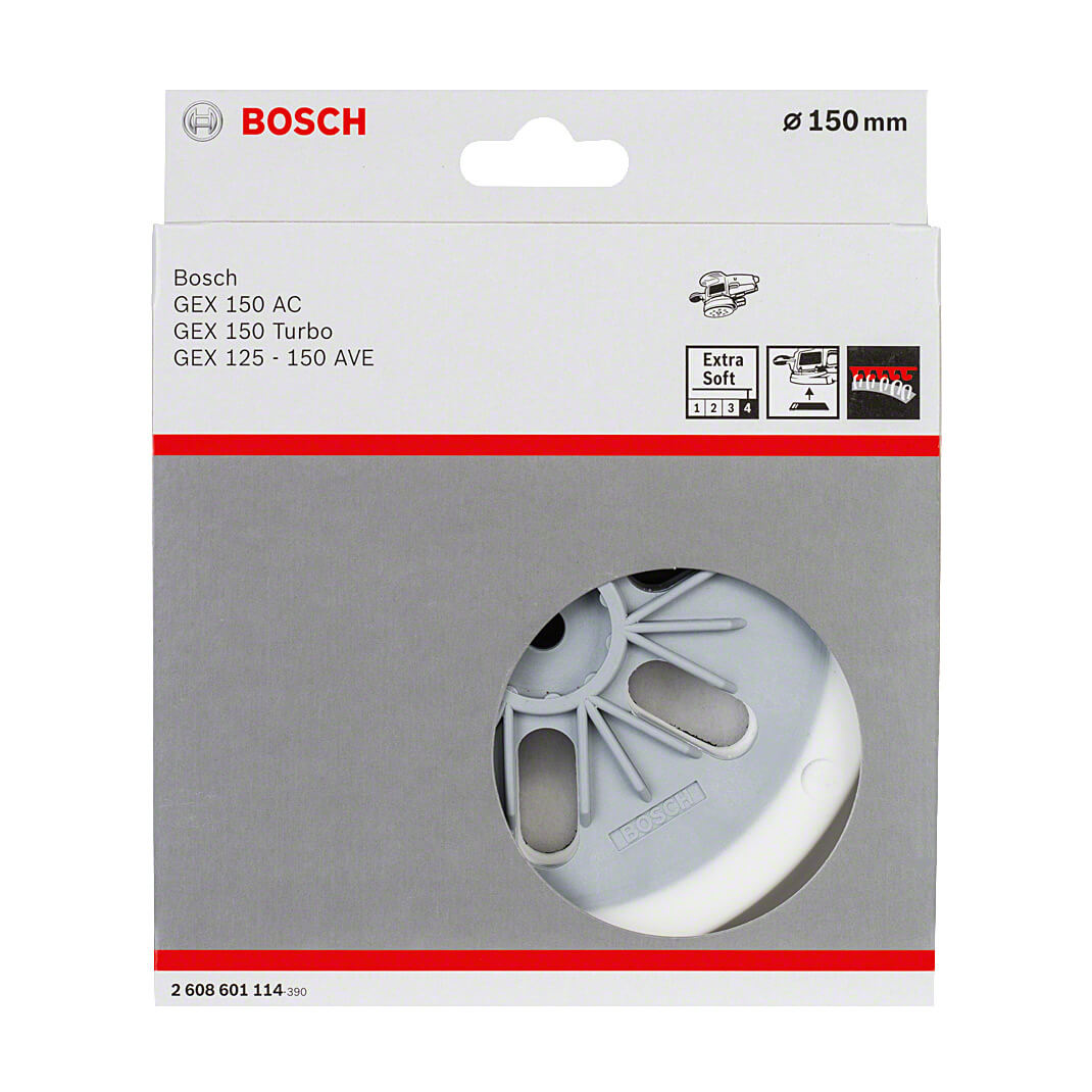 Bosch 150 mm Sanding Pads for Random Orbit Sanders, 2 608 601 114