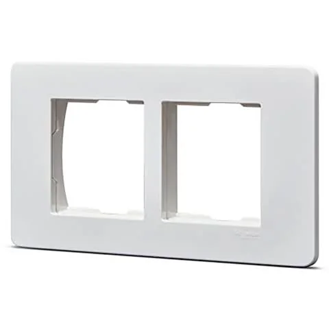 Schneider Electric Zencelo 4 M Grid & 4 Module Cover Frame - White (Pack of 10 Pcs), IN8404C
