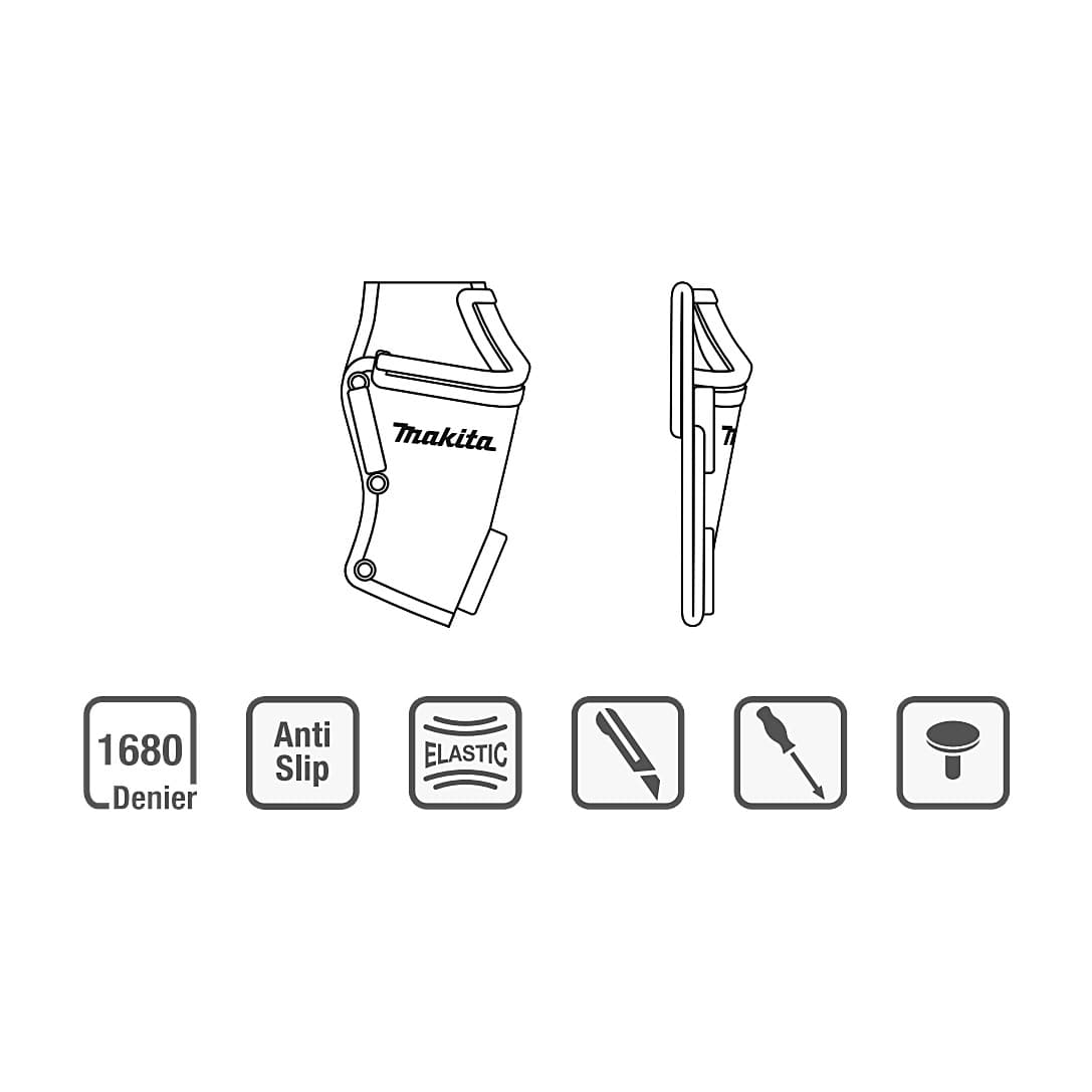 Makita 100 mm Length Knife / Secateur Holder, E-15322