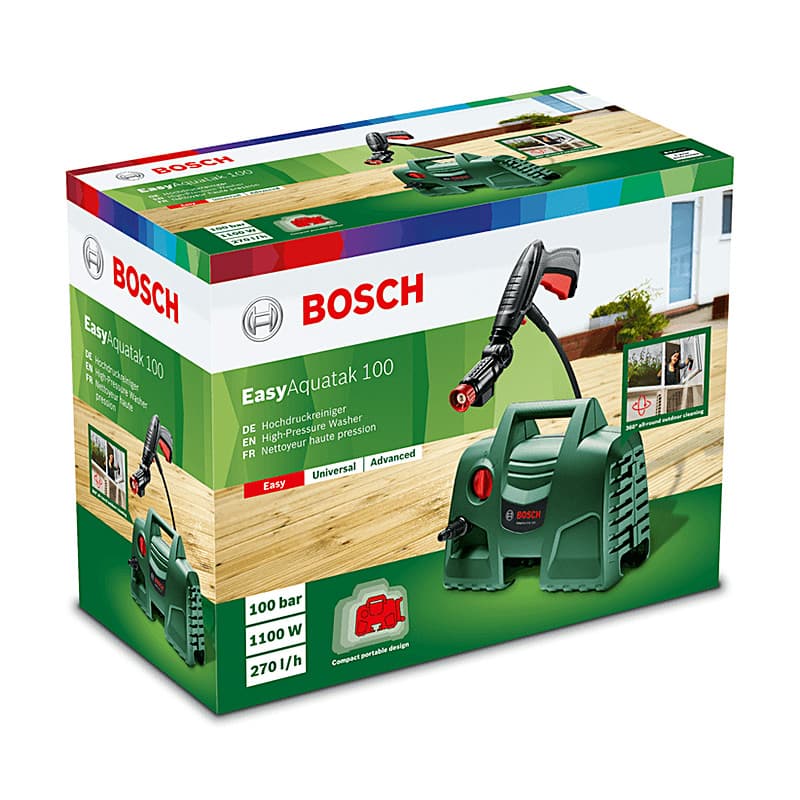 Bosch Easy Aquatak 100 1200W / 100 Bar High-Pressure Washer