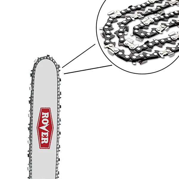 Rover 18 Inch / 2 HP Gasoline Chain Saw With Oregon Chain, RCS-4018