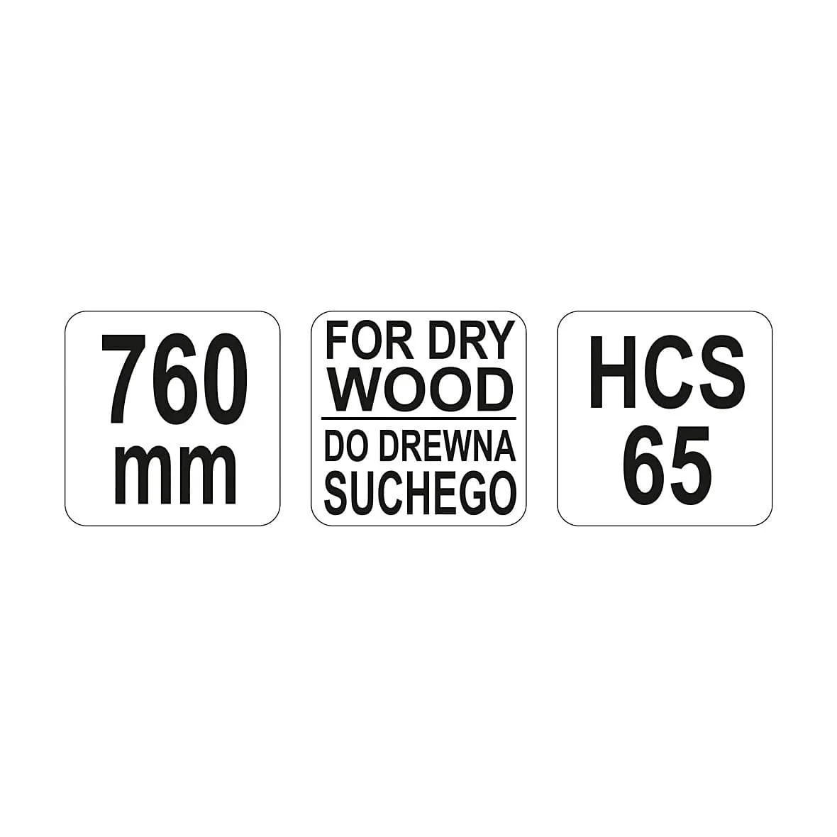 Yato 760 mm / 30 inch Saw Blade For Dry Wood, YT-3224