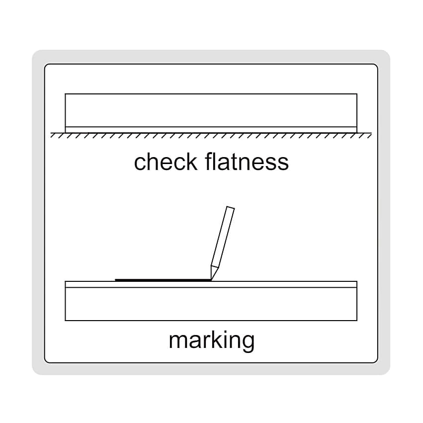 Insize 610 mm / 24 inch Precision Straight Edge with Beveled Edge, 7118-600