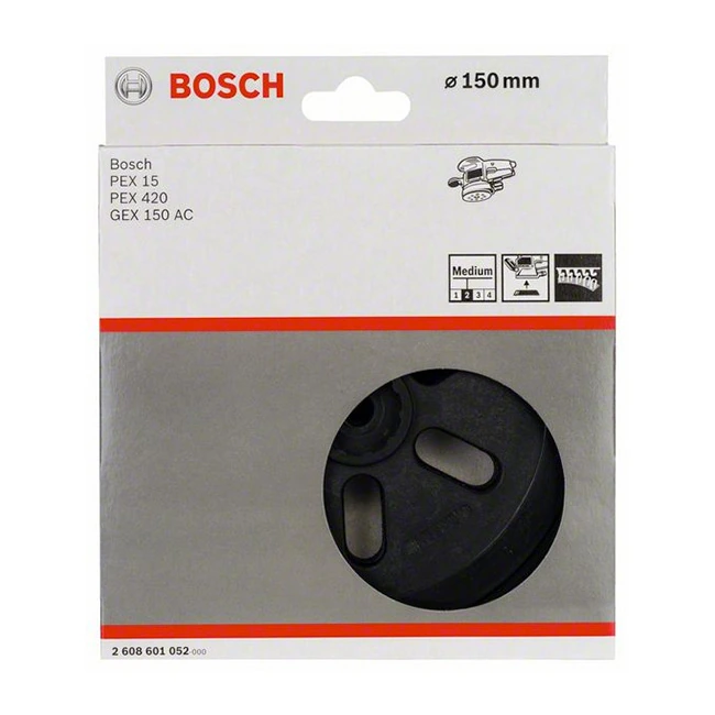 Bosch 150 mm Sanding Pads for Random Orbit Sanders, 2 608 601 052