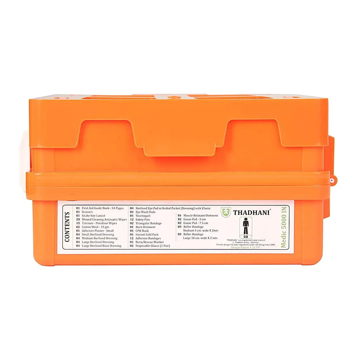 Medic 5000 First Aid Kit For 50 Person (ANSI /OSHA Class A)