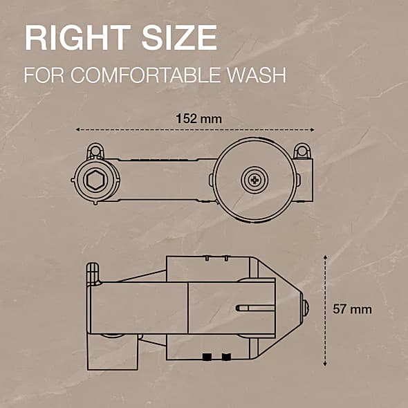 Kohler Single-Control Wall Mount Lavatory Faucet Valve In Polished Chrome Finish, K-5679IN-CP