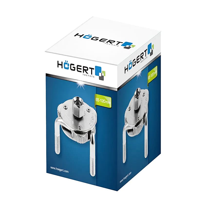 Hogert 65 - 120 mm Oil Filter Wrench, HT8G305