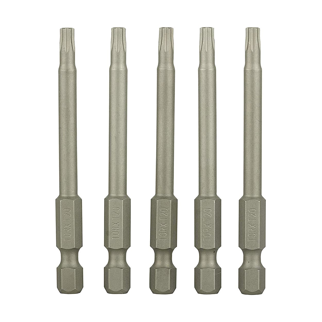 Dewalt T20 x 70 mm Length Torx High Quality Screwdriving Bits (Pack of 5 Pcs), DT7292-QZ