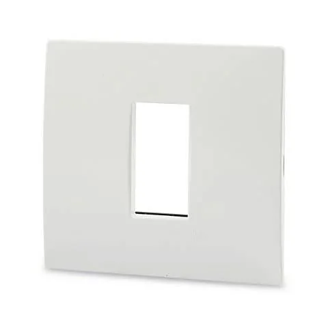 Schneider Electric Opale 1-2 M Grid & 1 Module Cover Frame - White (Pack of 10 Pcs), X0701