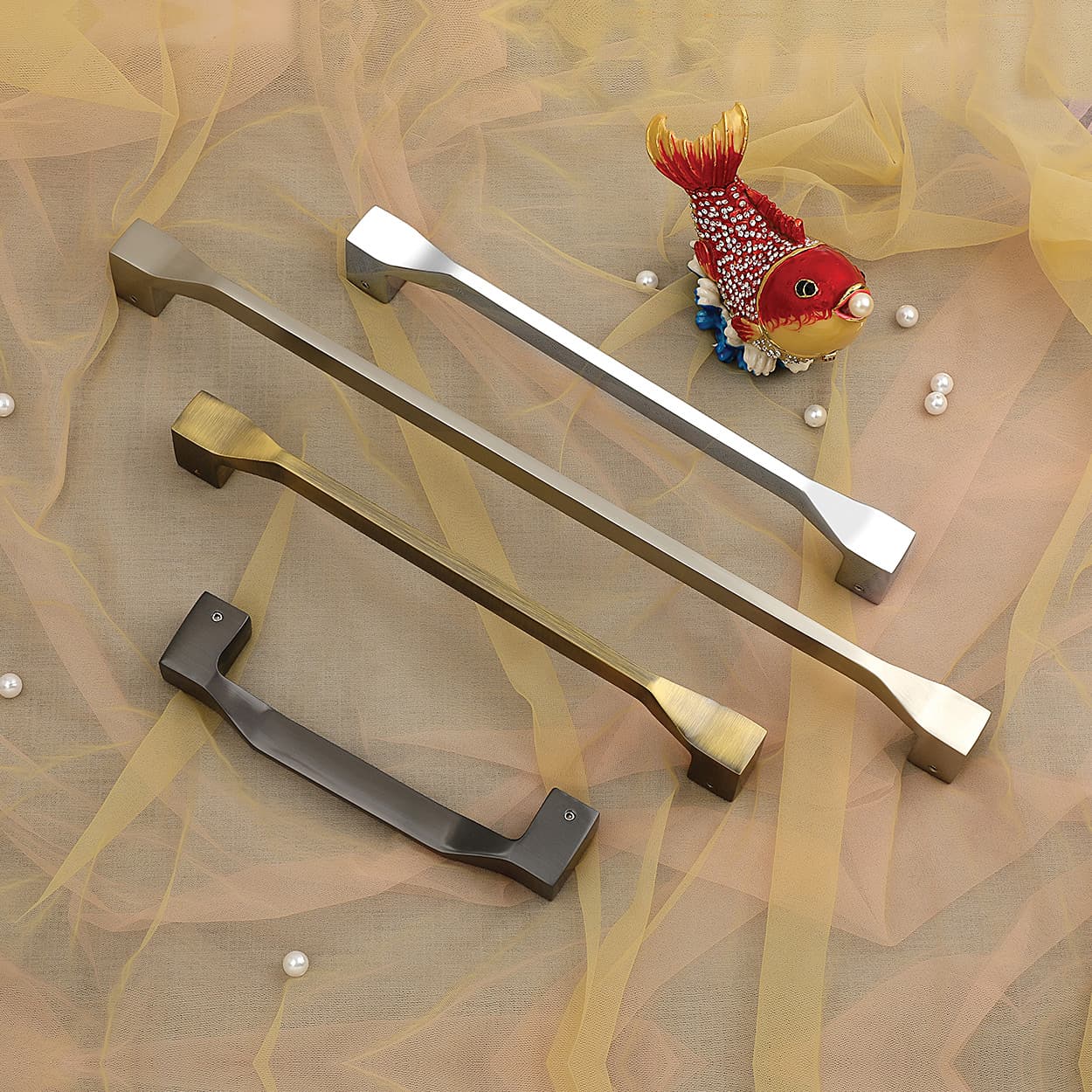 KBI Imple Rose Gold PVD Door Handle