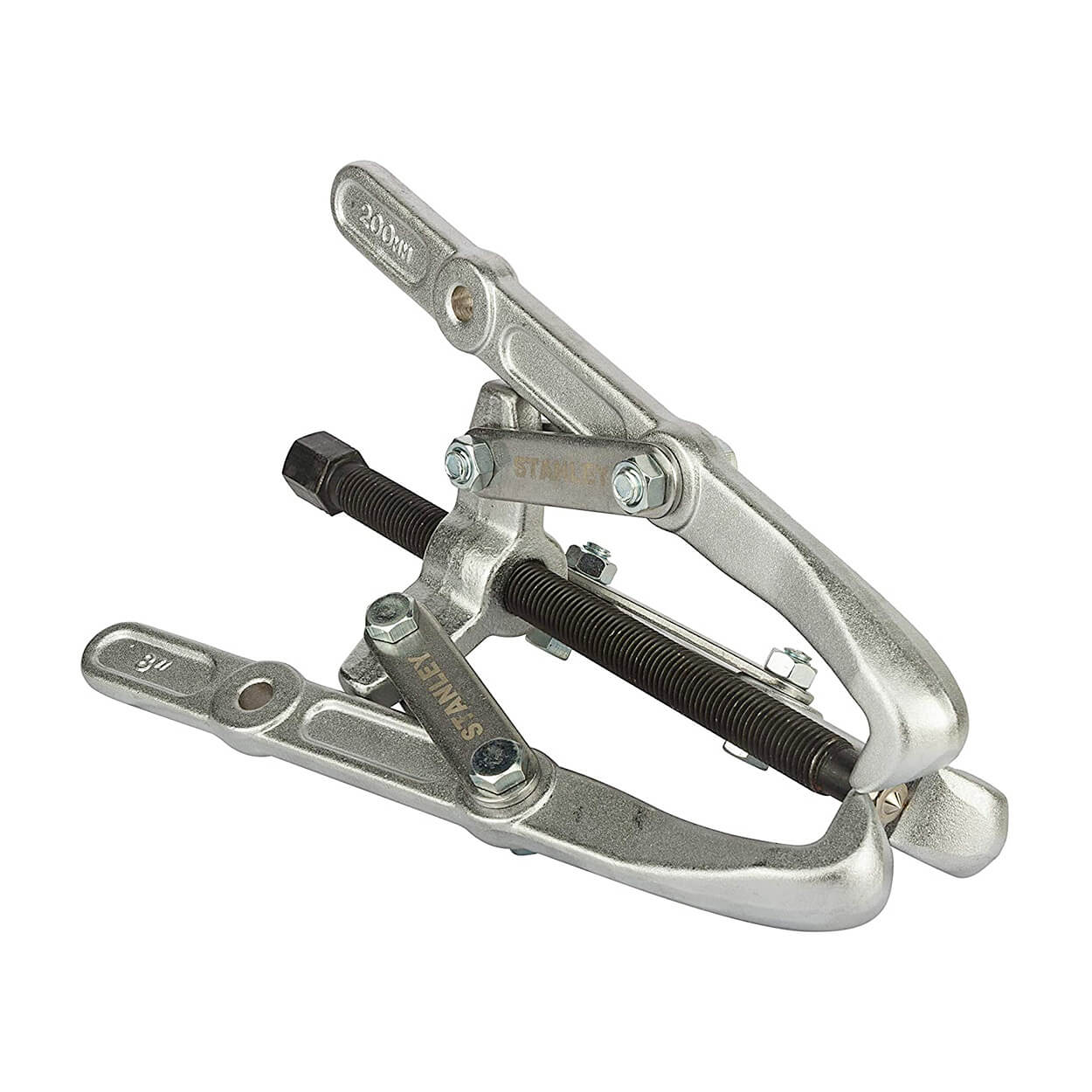 Stanley 200 mm Carbon Steel 3 Jaw Gear Puller, 70875-S