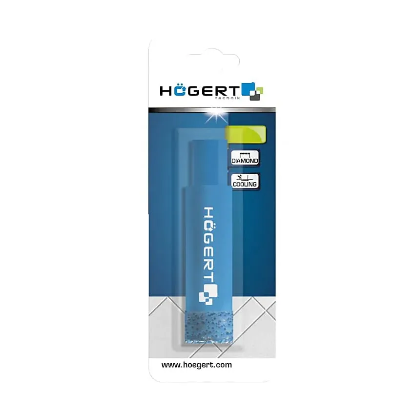 Hogert 6 mm Dia. Diamond Holesaw For Drill, HT7D306