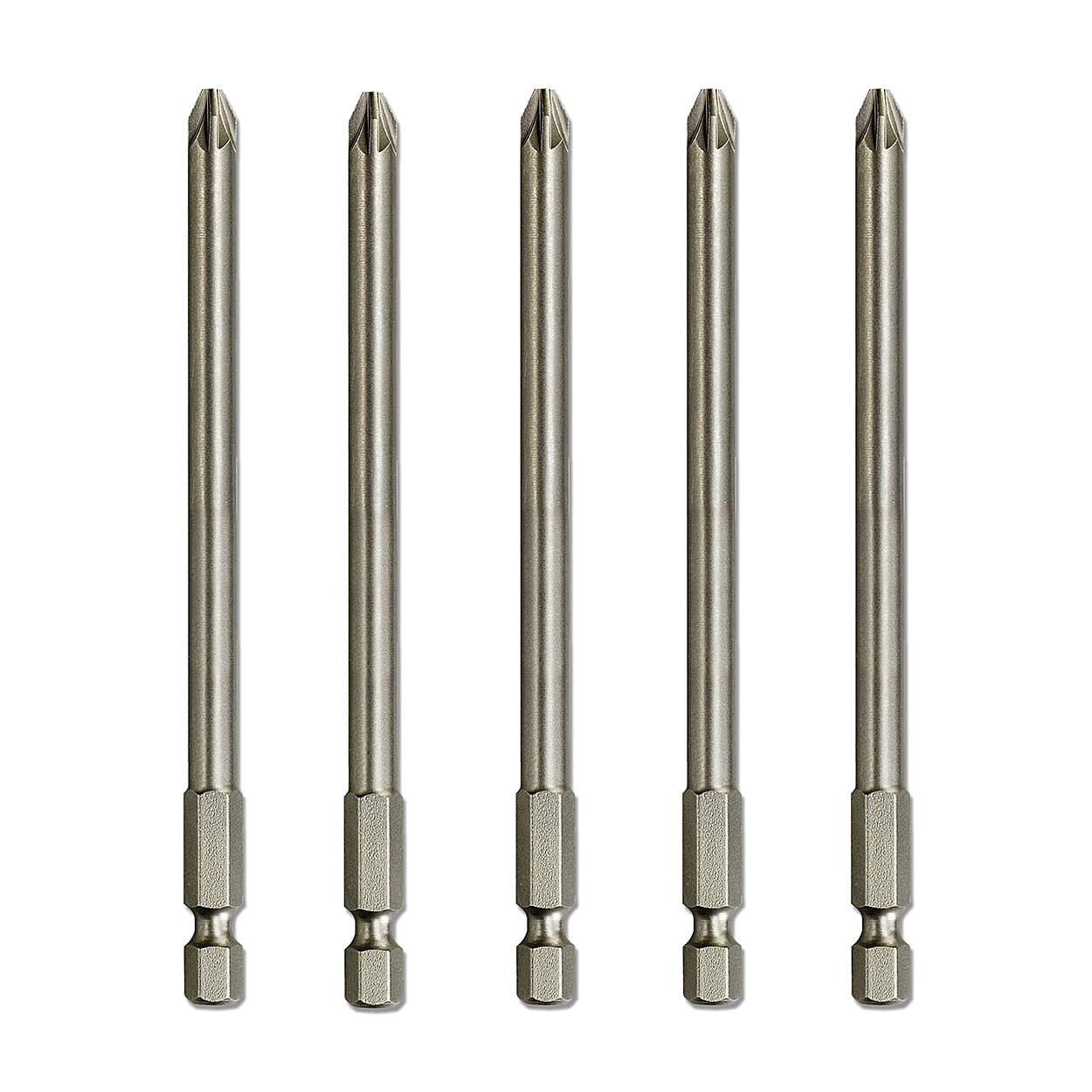 Dewalt PZ2 x 110 mm Length Pozidriv Torsion Screwdriver Bits (Pack of 5 Pcs), DT7203-QZ