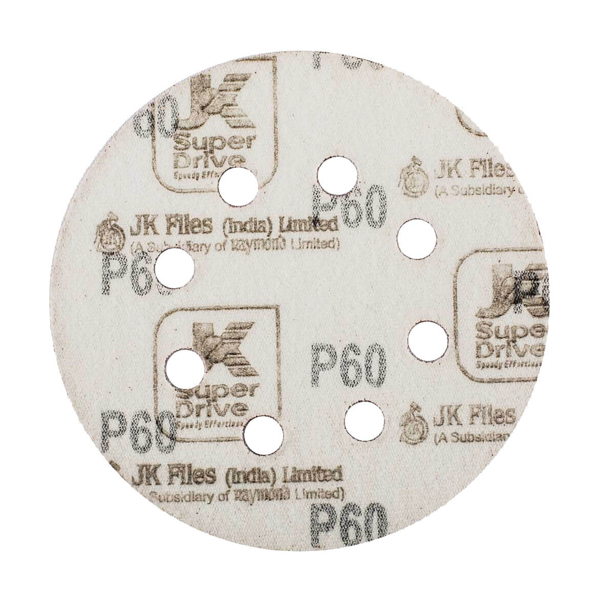 JK 125 mm / 80 Grit Sanding Disc (Pack of 10 Pcs), SD9060282
