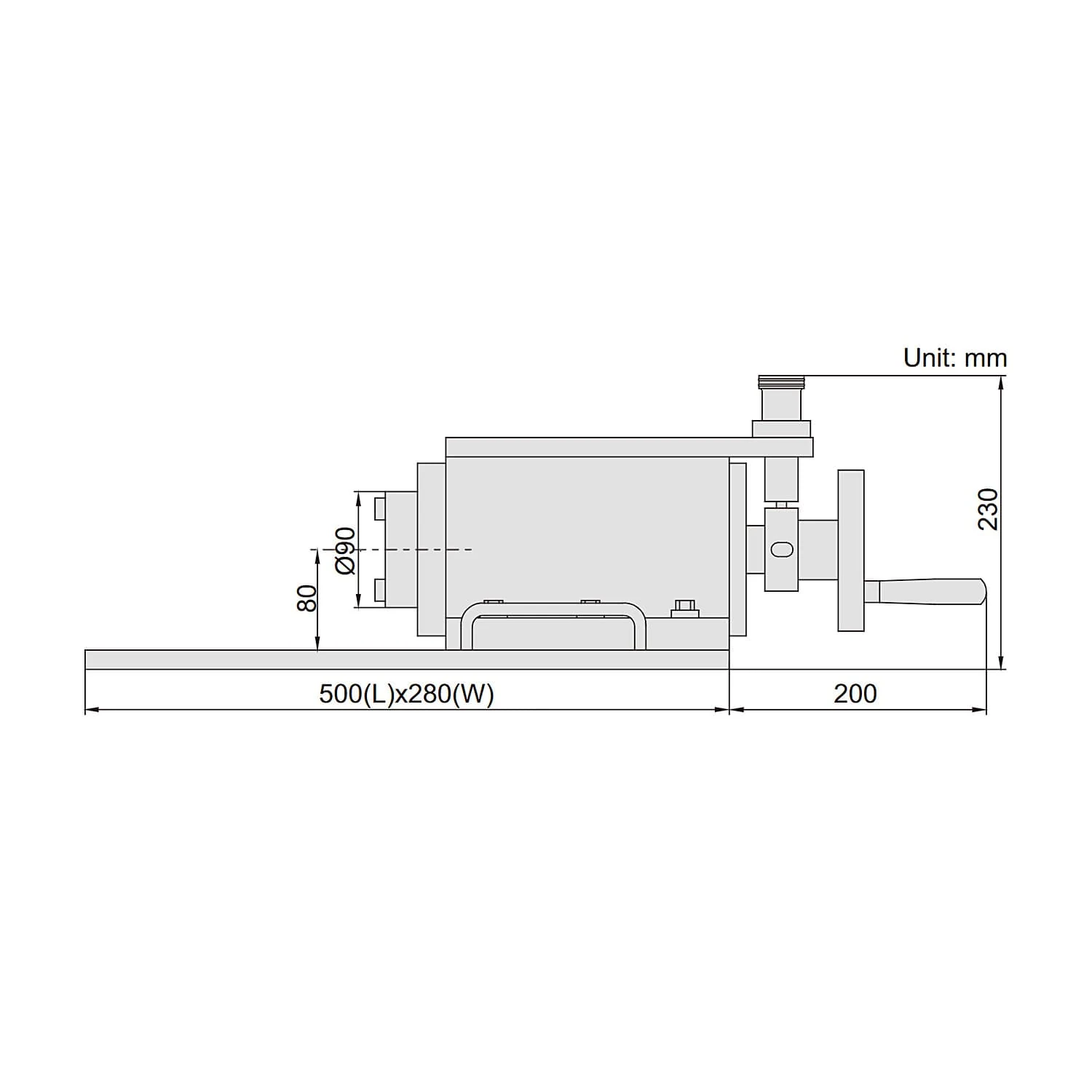 Insize BT40 Shank Runout Tester, 4771-40