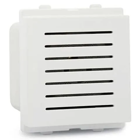 Schneider Electric Opale Buzzer - White (Pack of 2 Pcs), X3300WH