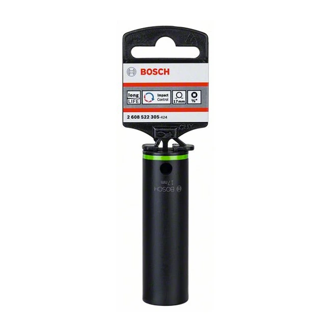 Bosch 17 mm, 1/2" Sq. Drive Sockets For Impact Wrenches, 2 608 522 305