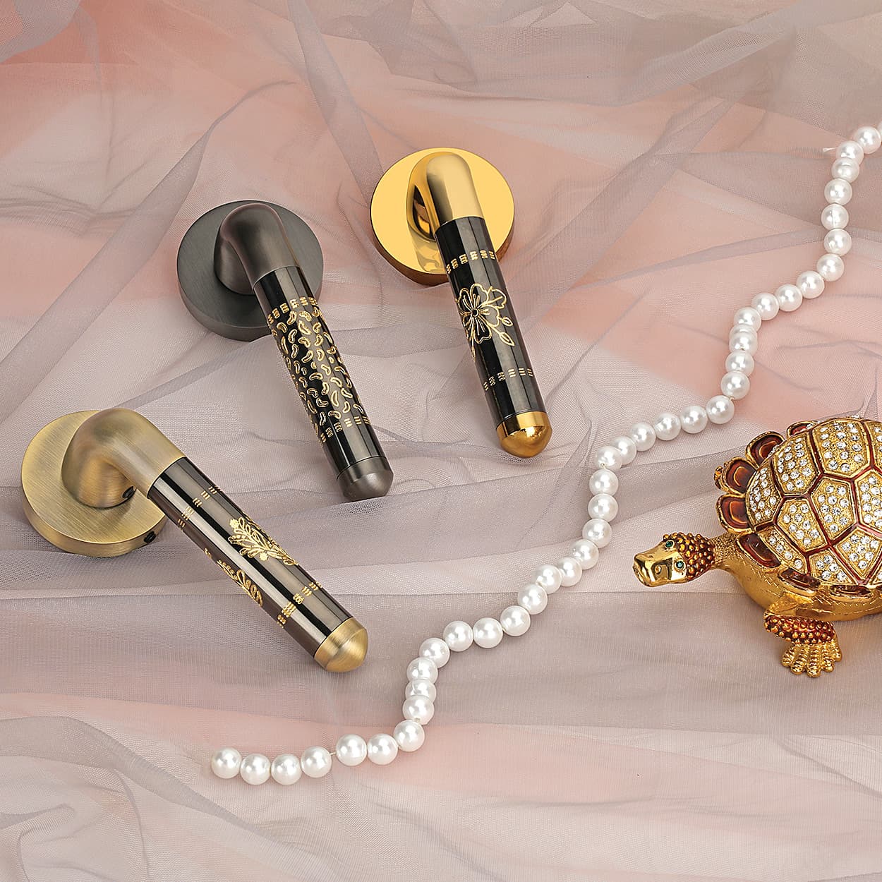 KBI Siko Gold PVD Mortise Handle