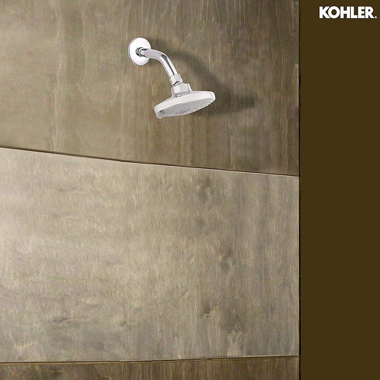 Kohler Complementary Shower Arm With Escutheon In Polished Chrome Finish, K-99054IN-CP