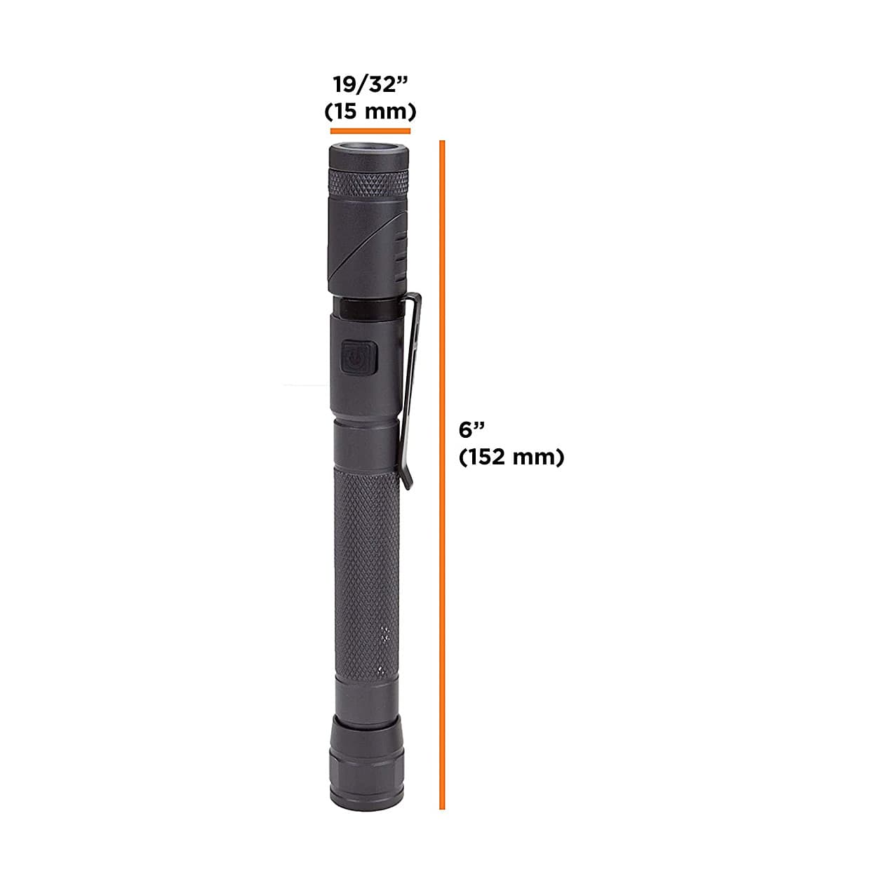 Groz 3W LED Pocket Slim Pen Light Torch (Multi-Mode), LED/160
