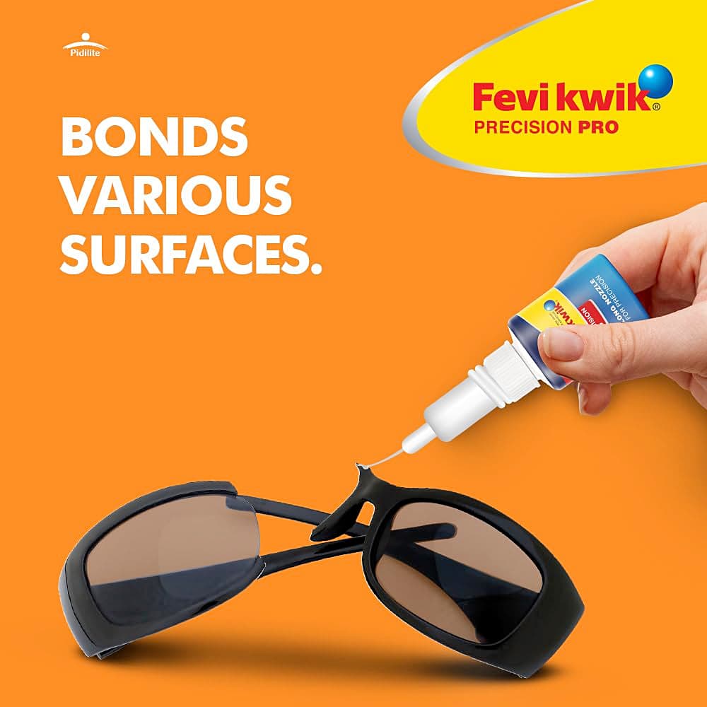 Fevikwik Precision 8 gms Instant Adhesives with Long Nozzle