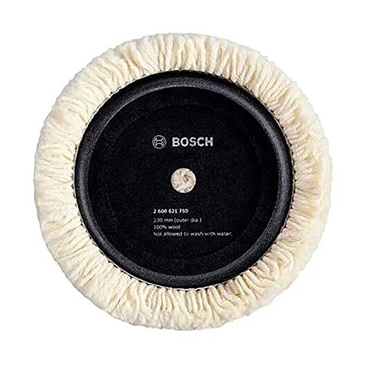 Bosch 150 mm Lambswool Bonnet & Polishing Sponge For 7 Inch Polishers, 2 608 621 759