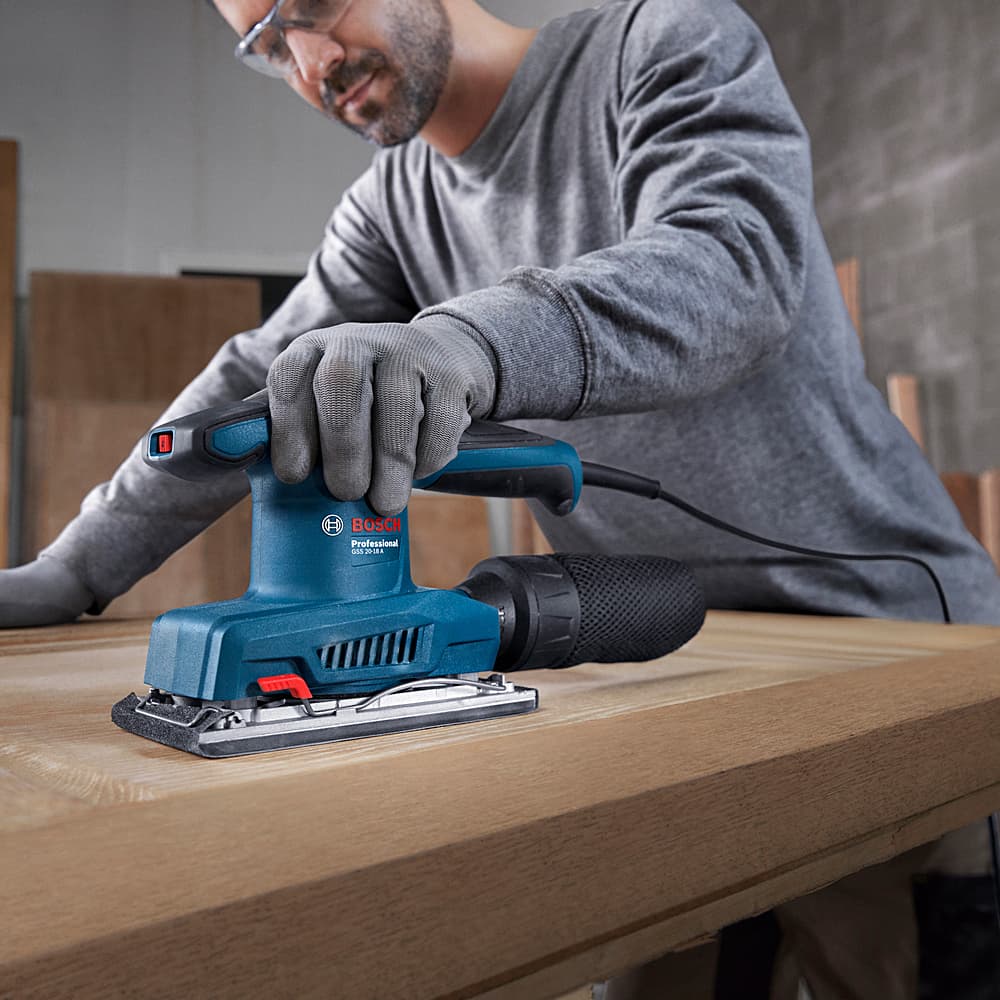 Bosch 200W Professional Orbital Sander, GSS 20-18 A