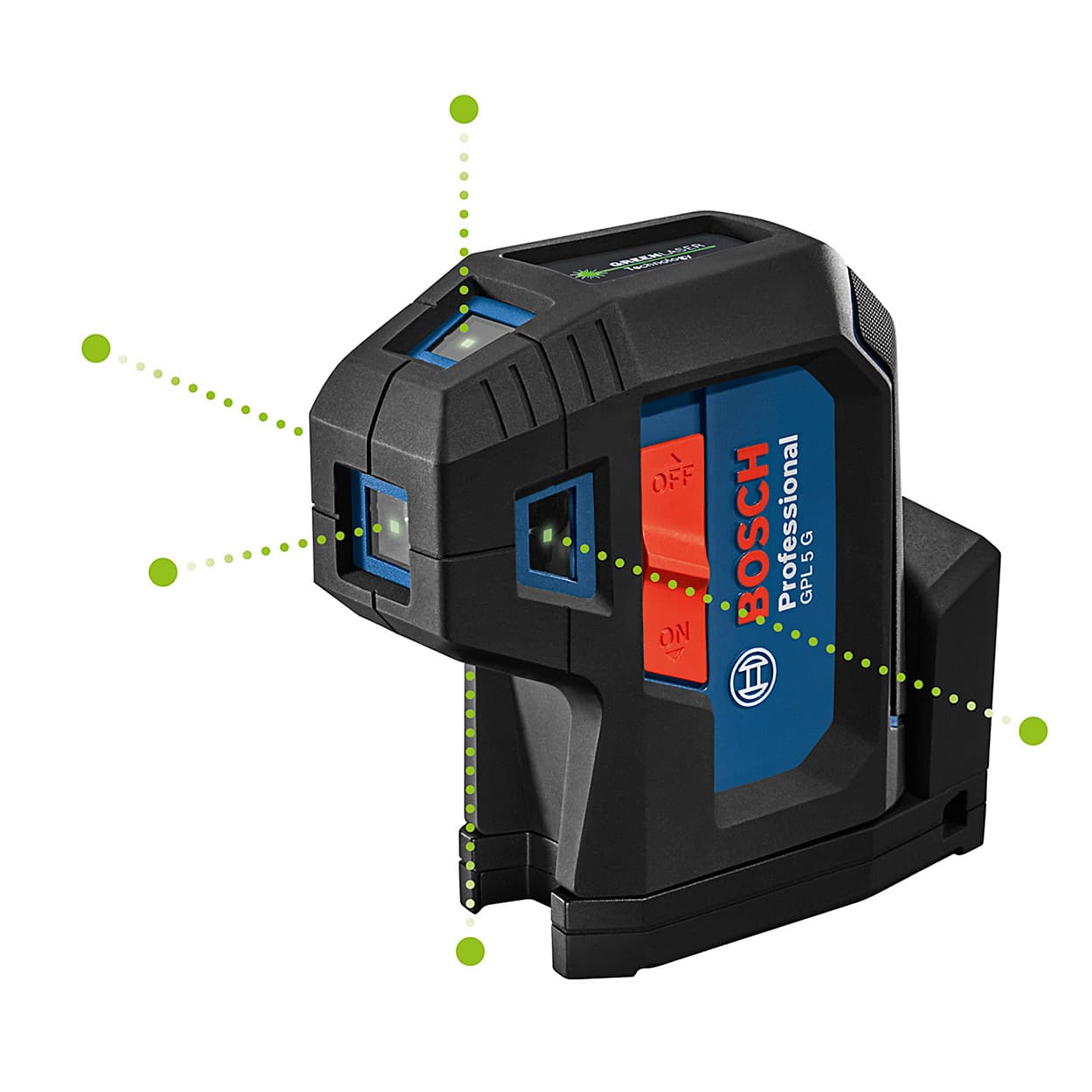 Bosch 30 Mtr Professional Point Laser, GPL 5 G